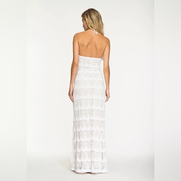 Nightcap Monaco Maxi - Size Small (worn once!) bridal shower dress, white lace - Picture 5 of 6